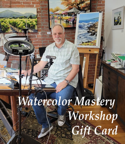Watercolor Mastery Workshop Gift Card