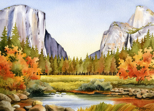 Yosemite In Fall